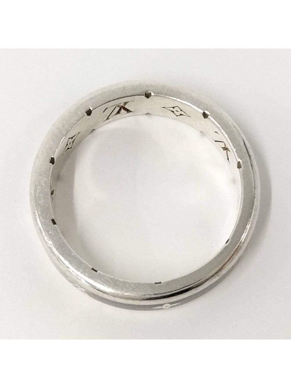 Louis Vuitton Ring Spike Silver Black - Picture 6 of 8